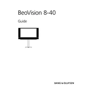 Bang Olufsen Beovision 8 40 manual cover