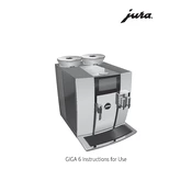 Jura Giga 6 Coffee Machine manual cover