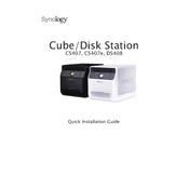 Synology NAS DS408 manual cover