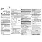 Mitsubishi Electric FX3G 232 BD manual cover