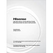 Hisense AP0721CR1W manual cover