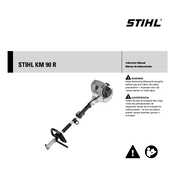 Stihl KM 90 R manual cover