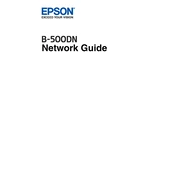 Epson B-500DN manual cover