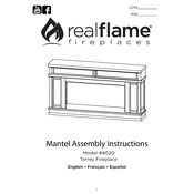 Realflame 4020 manual cover