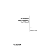 Tascam DV-W14R manual cover