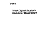 Sony PCV-RX991 manual cover