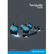 Sennheiser EK 1039 manual cover