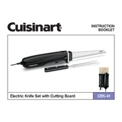 Cuisinart CEK-41 manual cover