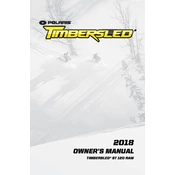 Polaris Timbersled ST 120 RAW manual cover