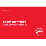 Ducati Monster 796 Abs 2014 manual cover