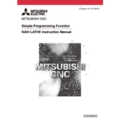 Mitsubishi Electric Simple Programming Function Navi manual cover