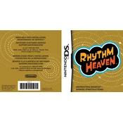 Nintendo Rhythm Heaven manual cover