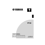 Yamaha VF150LA manual cover