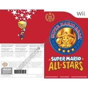 Nintendo Super Mario All-Stars manual cover