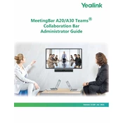 Yealink MeetingBar A20, A30