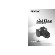 Ricoh Pentax IST DL2 manual cover