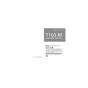 Salus T105 RF manual cover