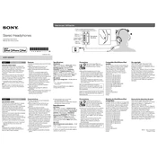 Sony MDR-XB600iP manual cover