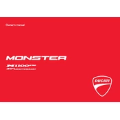 Ducati Monster 1100 Evo 2013 manual cover