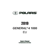 Polaris General 41000 manual cover