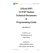 3jTech TCPIP Modem manual cover