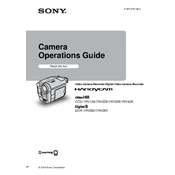 Sony CCD-TRV128 manual cover