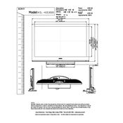 Sony KDL-40S3000 manual cover