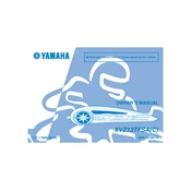 Yamaha XSZ13TFSA C Star 2011 manual cover