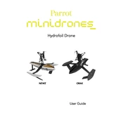 Parrot Hydrofoil Minidrone Newz Orak Drone manual cover