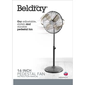 Beldray EH3263 16 Inch Pedestal Fan manual cover