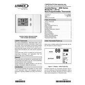 Lennox ComfortSense 3000 manual cover