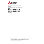 Mitsubishi Electric MES3-EAP1-DA, MES3-EAP1-AI manual cover