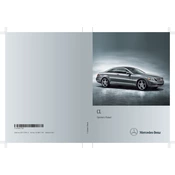 Mercedes-Benz CL 2013 manual cover