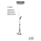 Karcher FC 3 Cordless manual cover