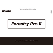 Nikon Forestry Pro II manual cover