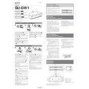 Sony SU-GW1 manual cover