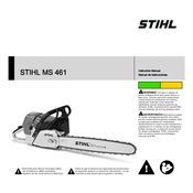 Stihl MS 461 manual cover