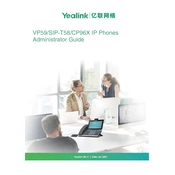 Yealink IP-T58W manual cover