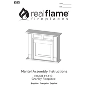 Realflame 4410 manual cover