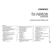 Onkyo TX NR838