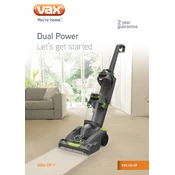 Vax W86-DP-T manual cover