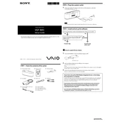 Sony VGF-WA1 manual cover