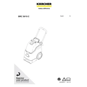 Karcher BRC 30 15 C 1.008-058.0 manual cover