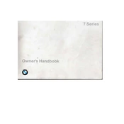 BMW 730i Sedan 7 Series 1993 manual cover