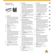 Behringer PM1 manual cover