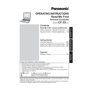 Panasonic CF-33 manual cover