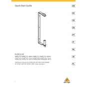 Behringer WB215-WH manual cover