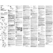 Sony ECM-ALST1 manual cover
