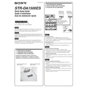 Sony STR-DA1500ES