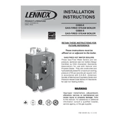 Lennox GSB8-E, GSB8-S manual cover